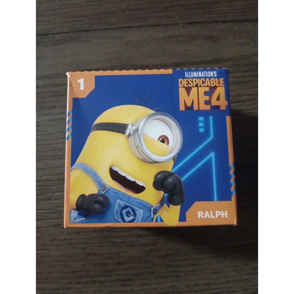 NEW! MCDONALD'S MCDONALDS HAPPY MEAL TOY - ILLUMINATION'S DESPICABLE ME 4 RALPH